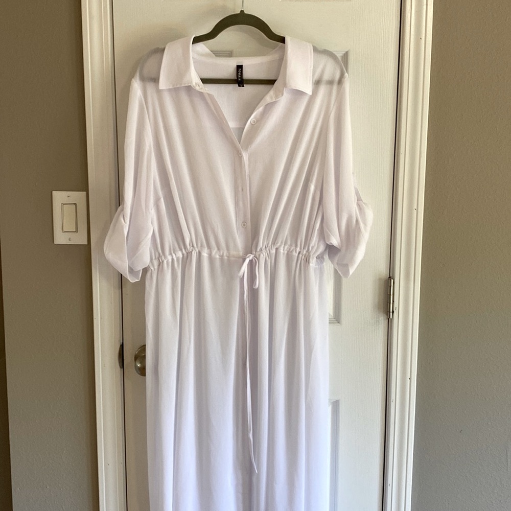 Torrid swim coverup